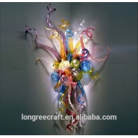 LRW001-Modern Custom Made Murano Glass Wall Art Decoration