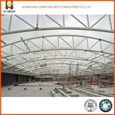 Galvanized steel roof truss