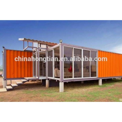 Comfortable steel container house for villa